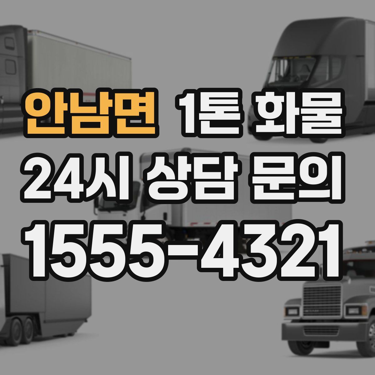 안남면 1톤 화물