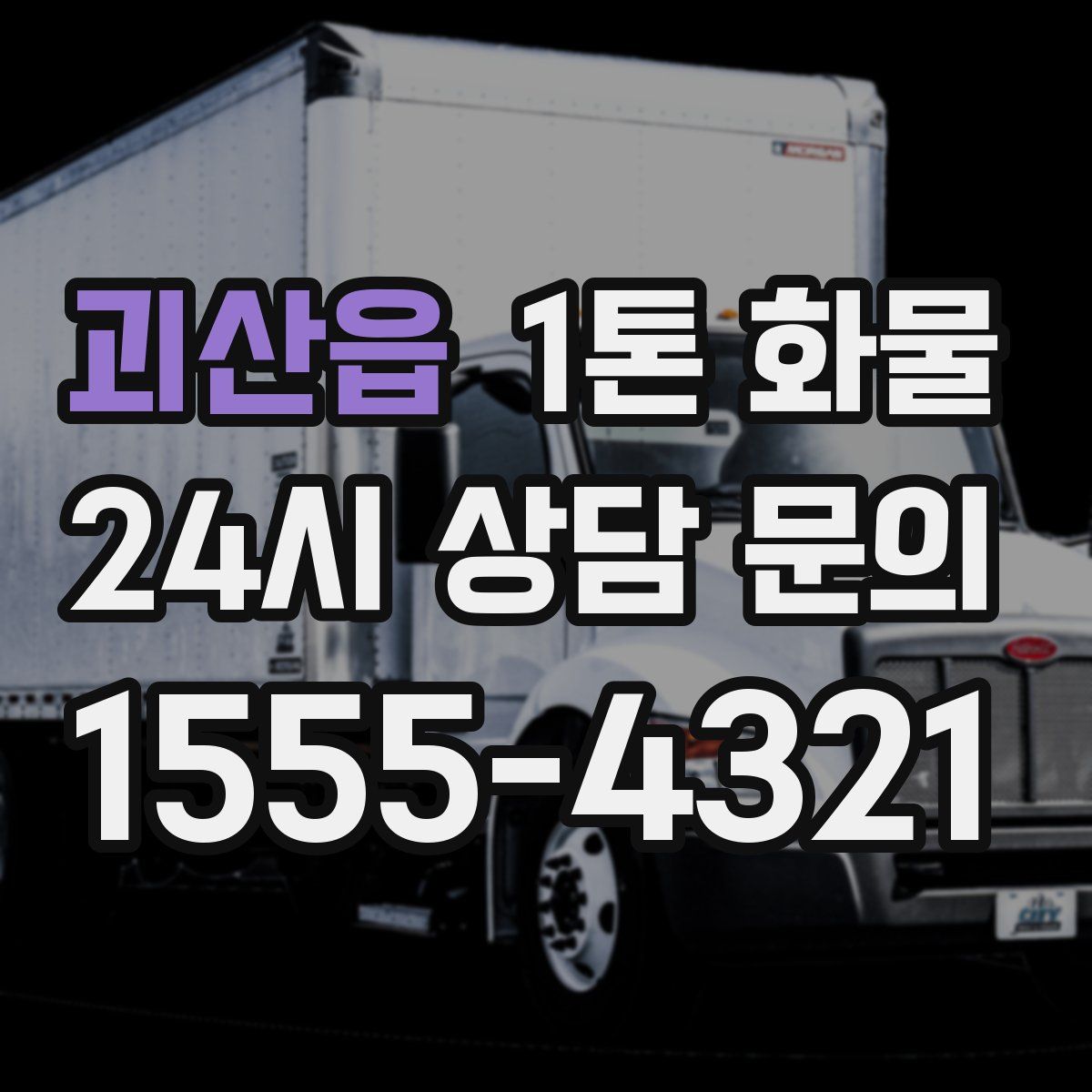 괴산읍 1톤 화물