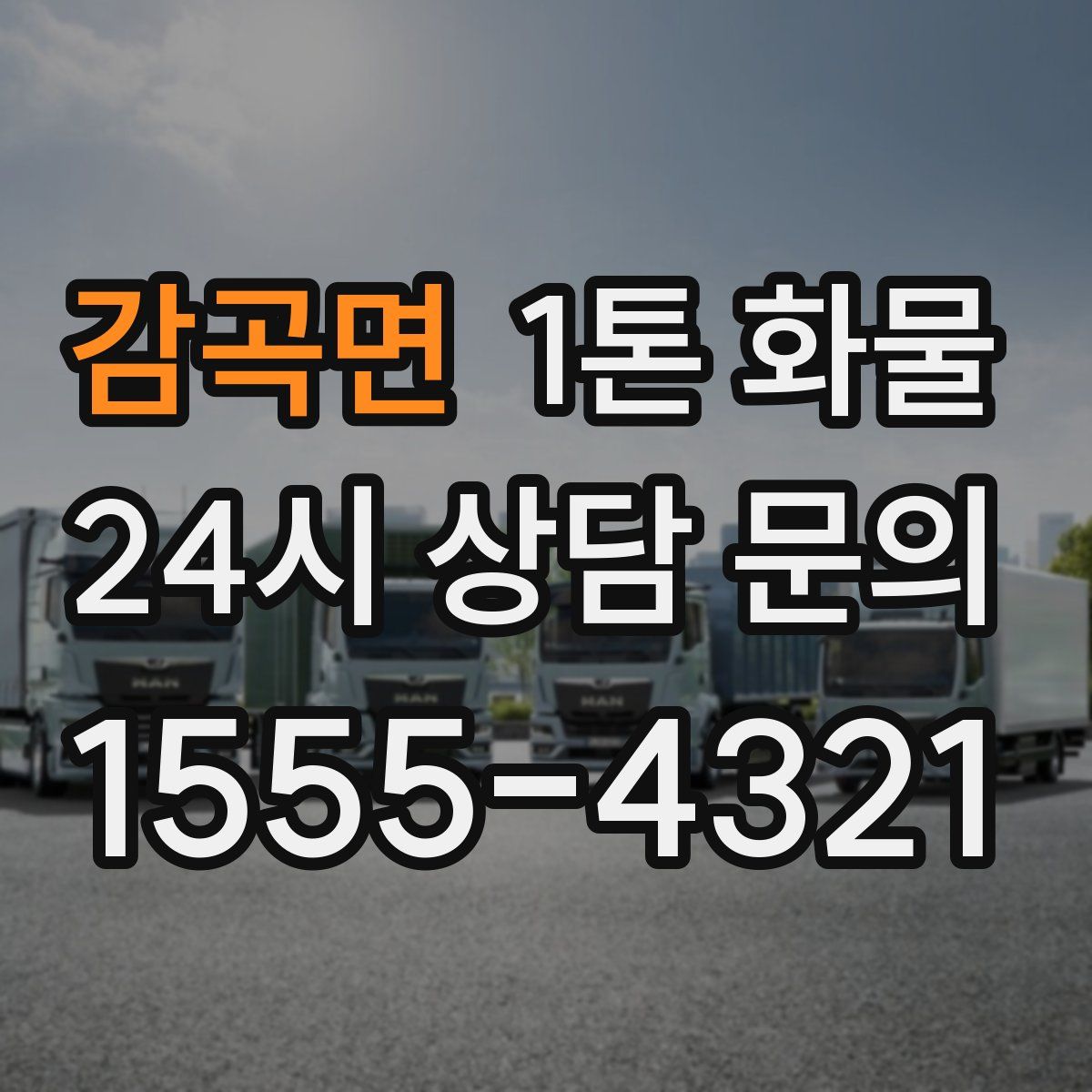 감곡면 1톤 화물