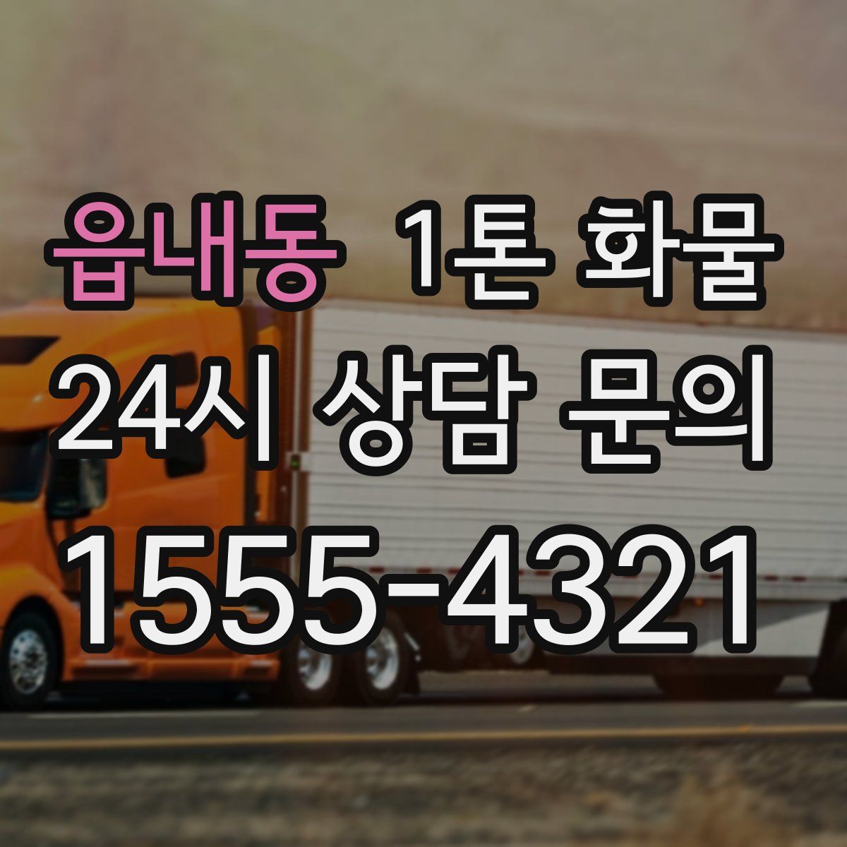 읍내동 1톤 화물