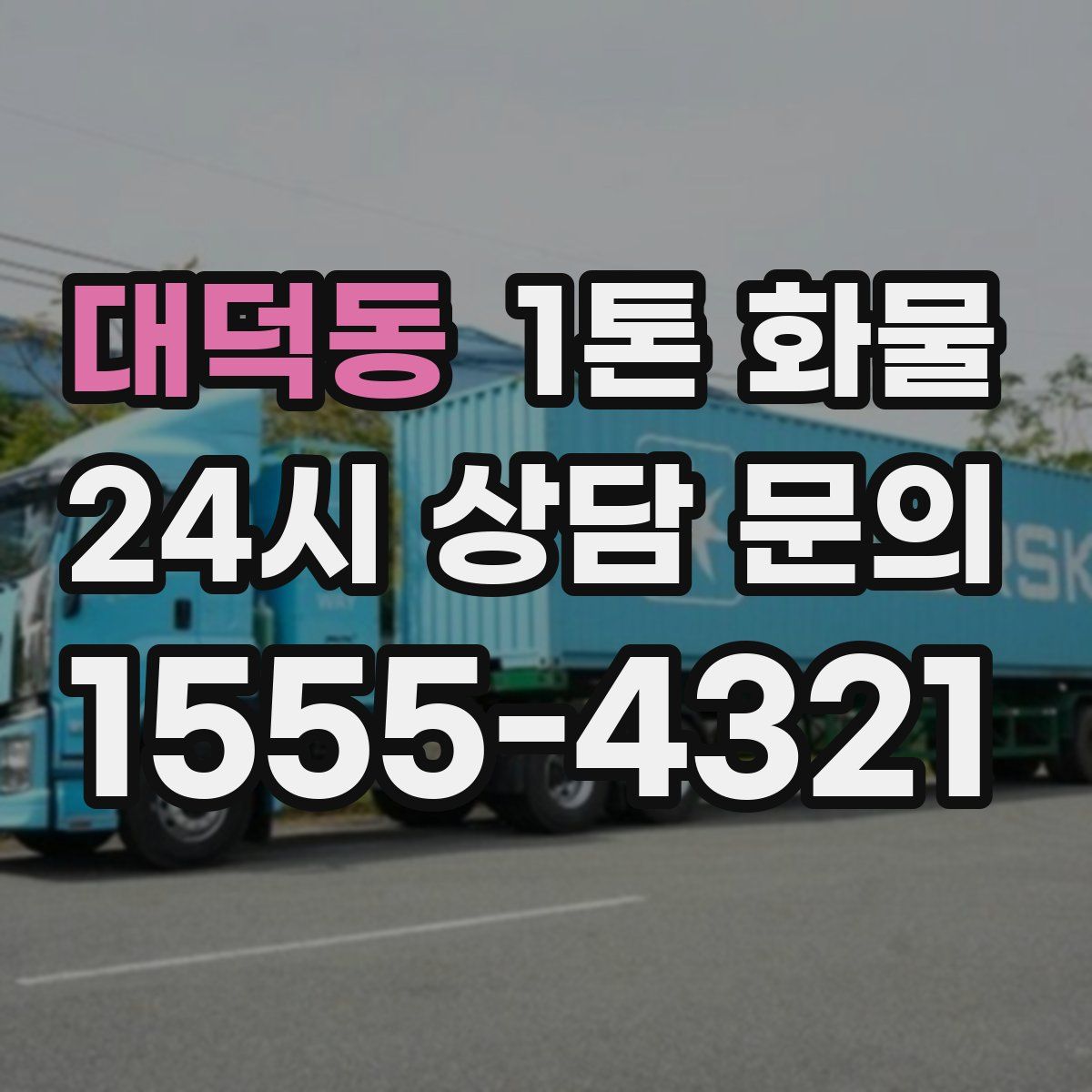 대덕동 1톤 화물