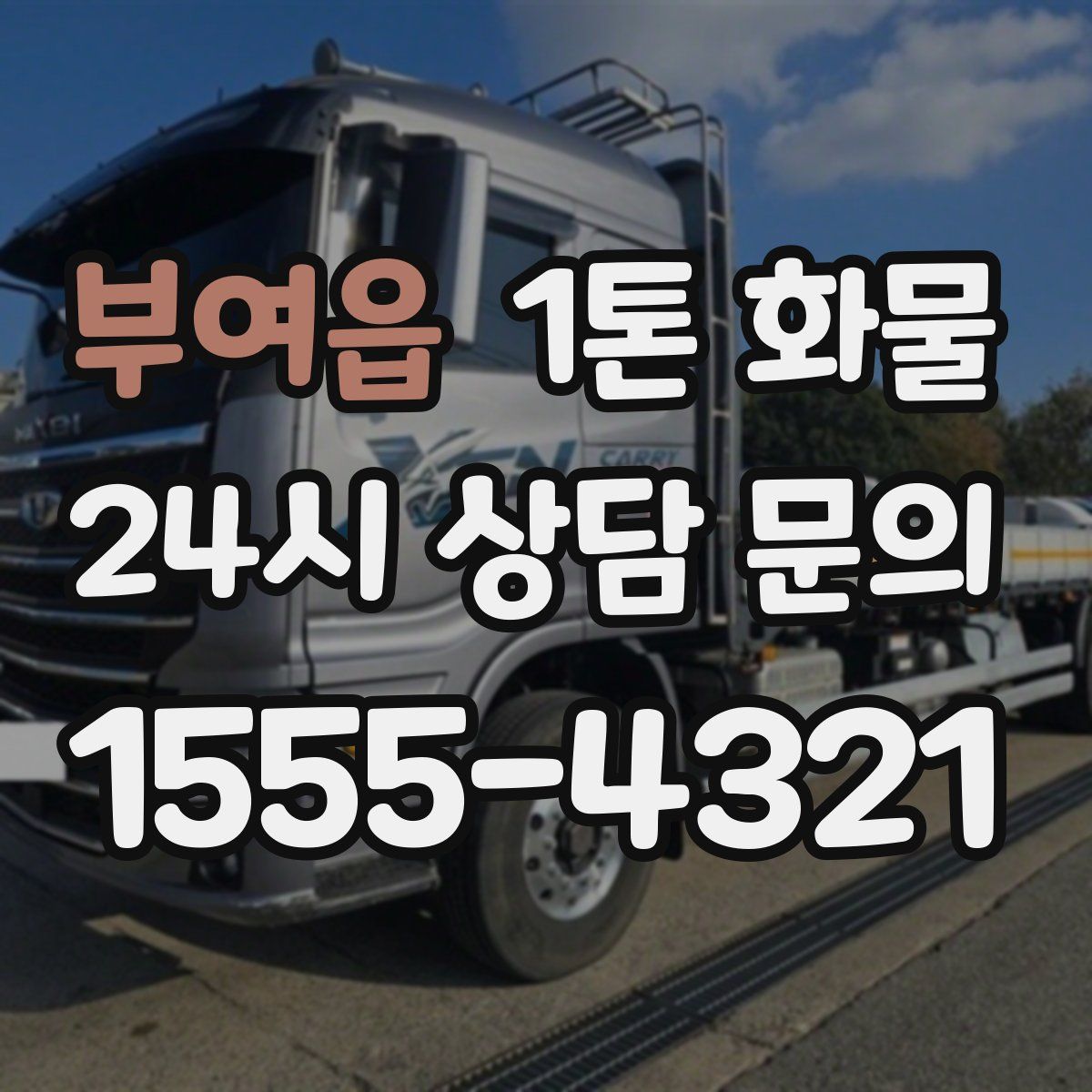 부여읍 1톤 화물