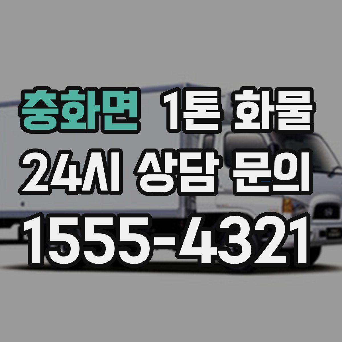충화면 1톤 화물