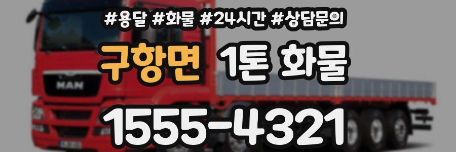 구항면 1톤 화물