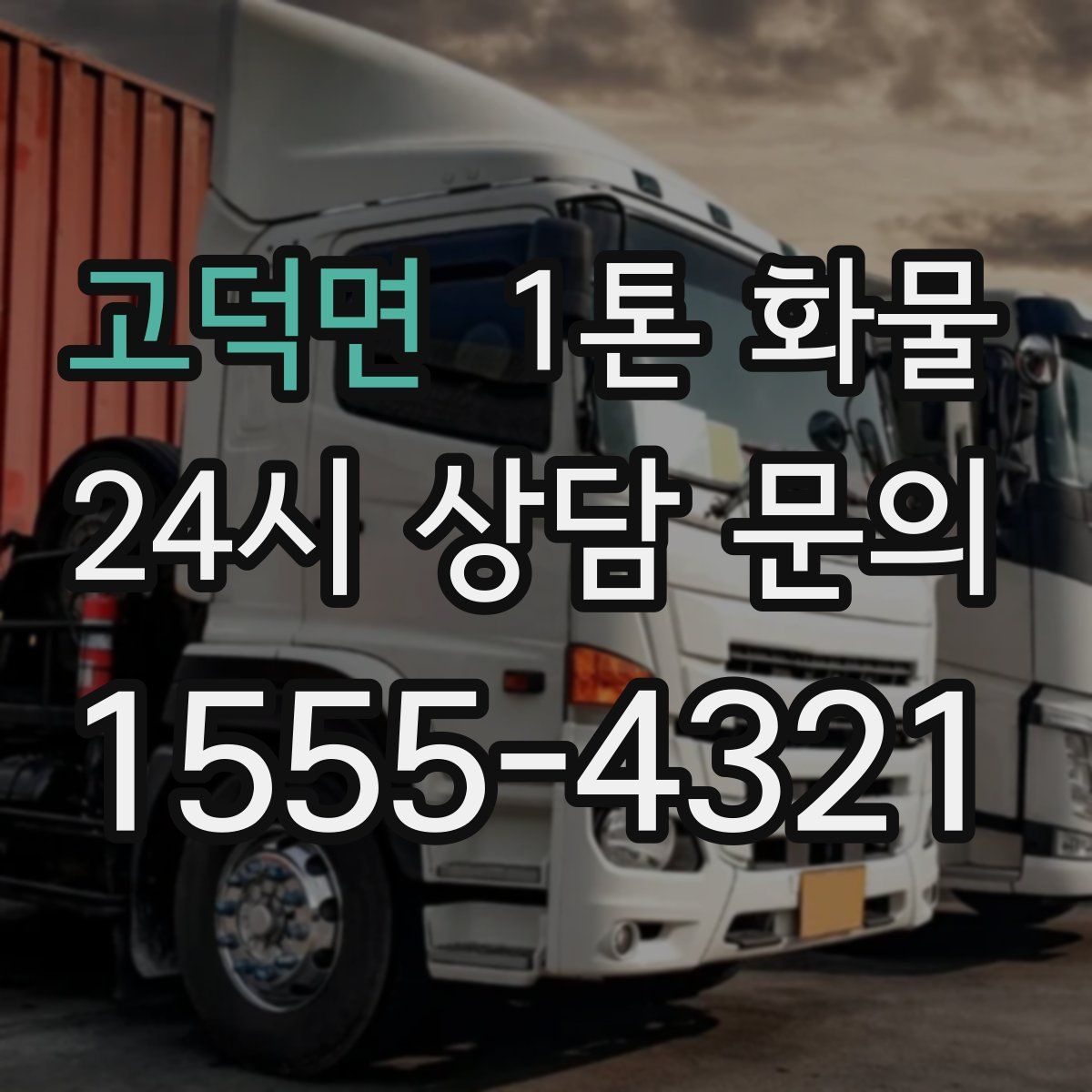 고덕면 1톤 화물
