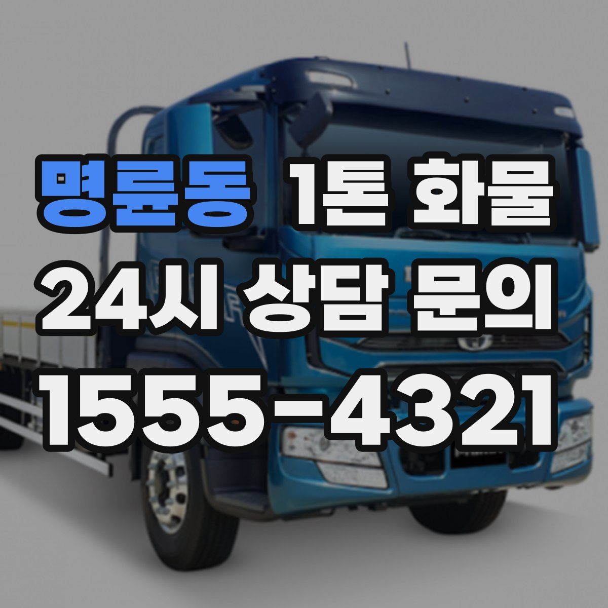 명륜동 1톤 화물