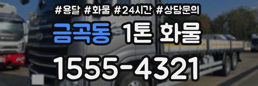금곡동 1톤 화물