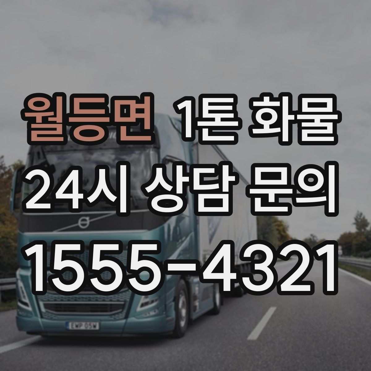 월등면 1톤 화물