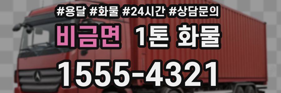 비금면 1톤 화물