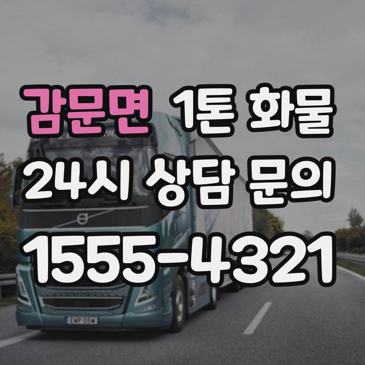 감문면 1톤 화물