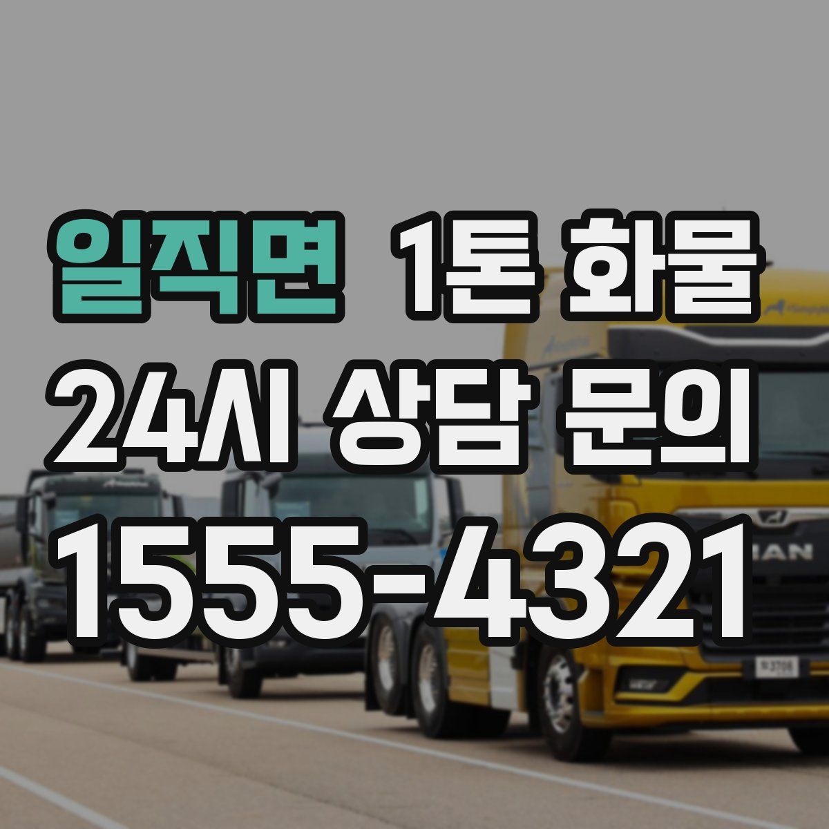 일직면 1톤 화물