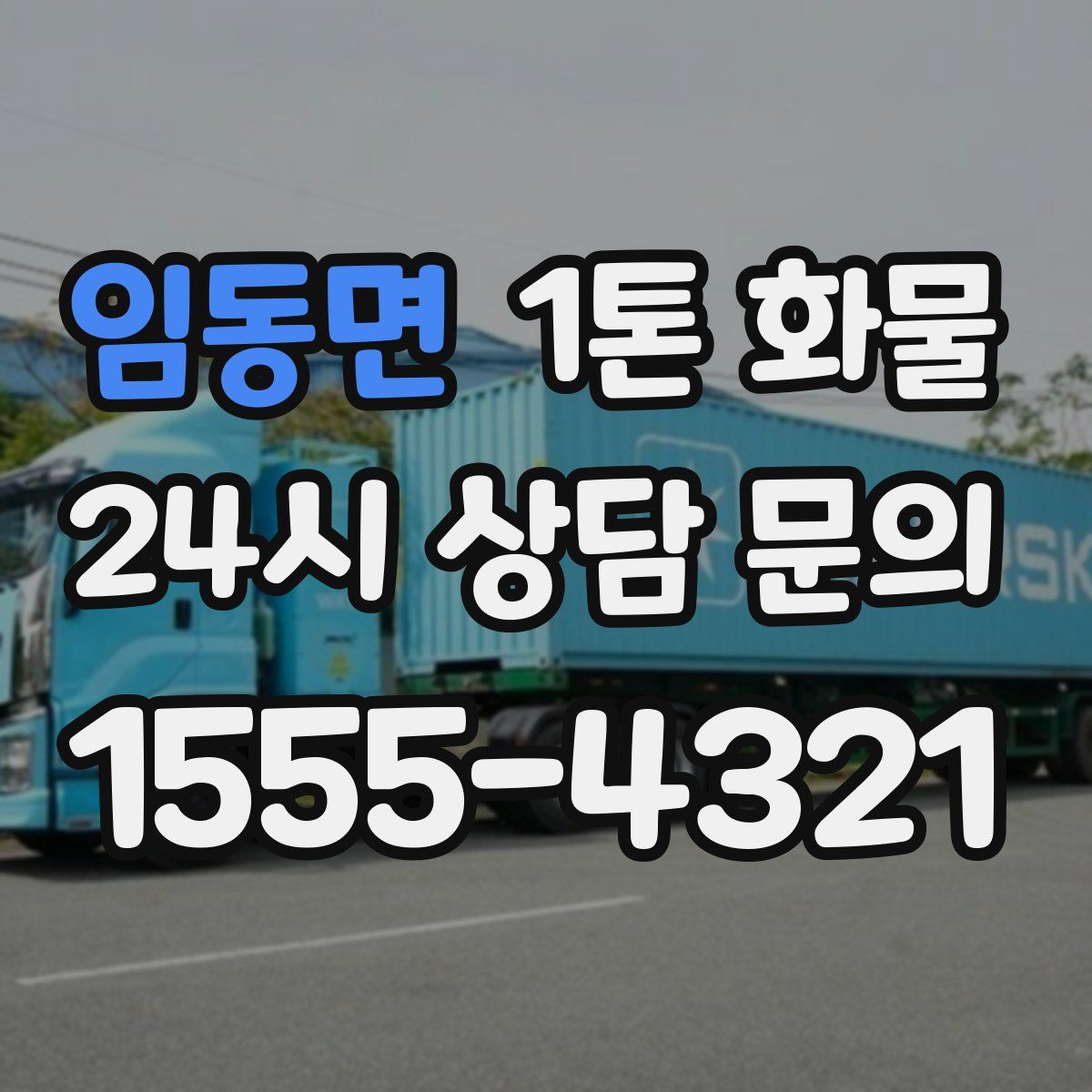 임동면 1톤 화물