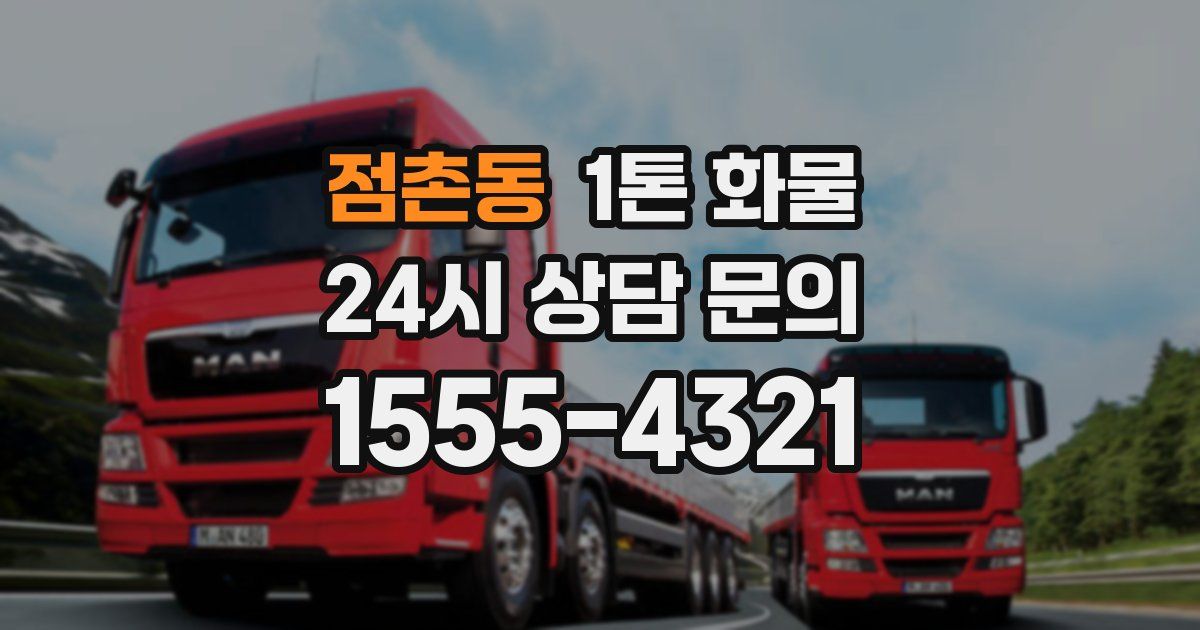 점촌동 1톤 화물