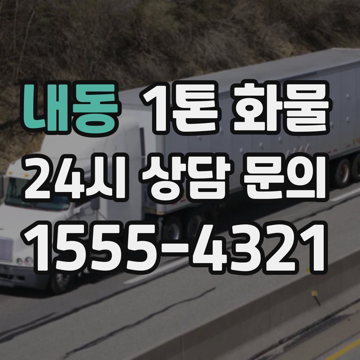 내동 1톤 화물