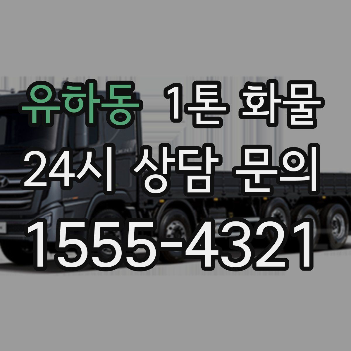 유하동 1톤 화물