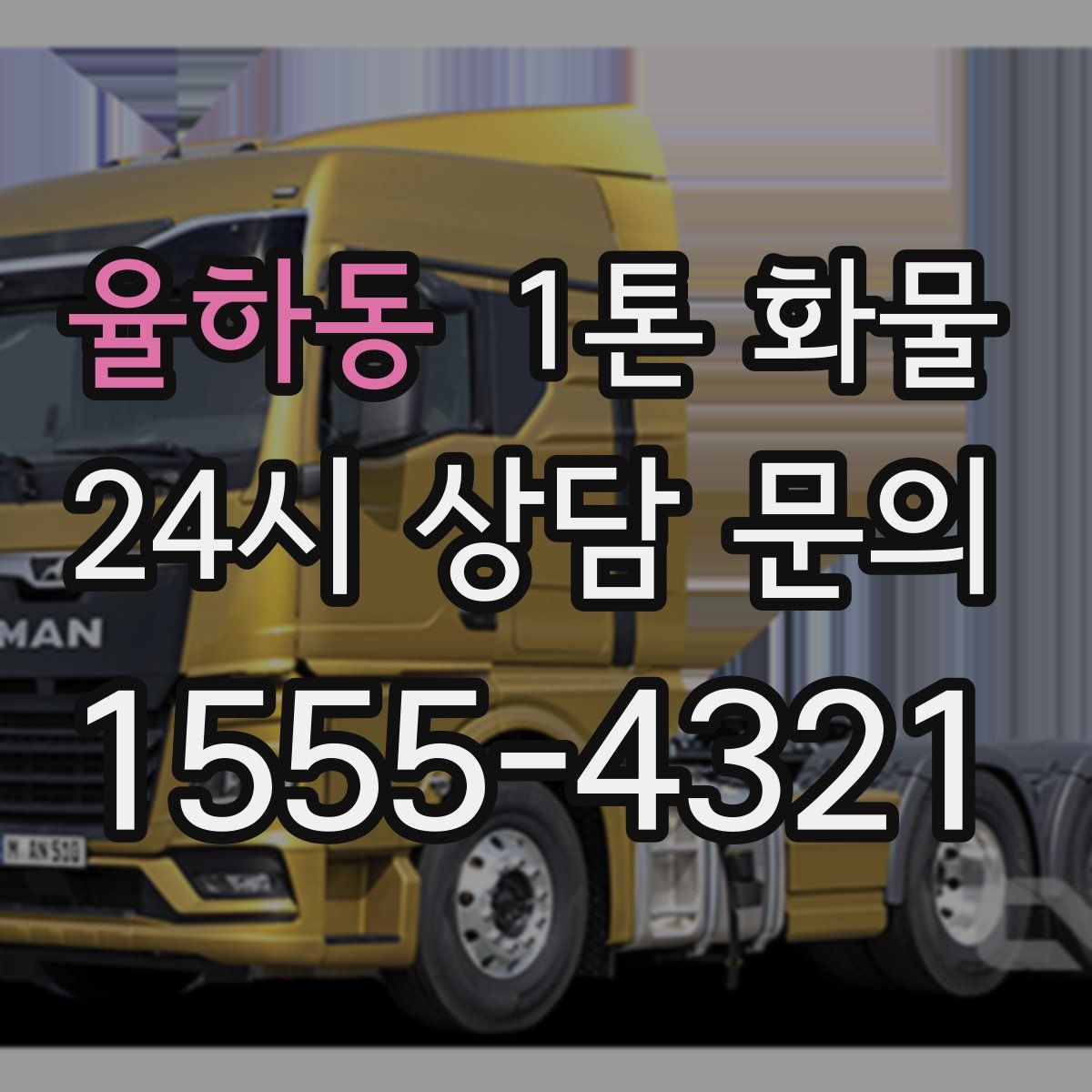 율하동 1톤 화물