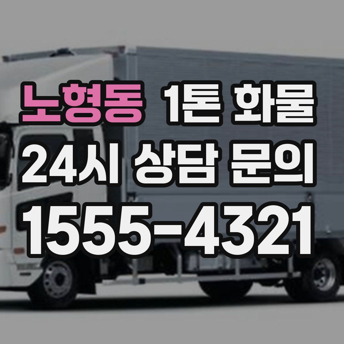 노형동 1톤 화물