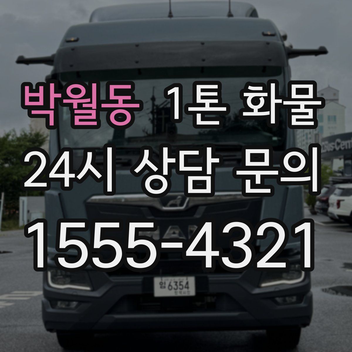 박월동 1톤 화물