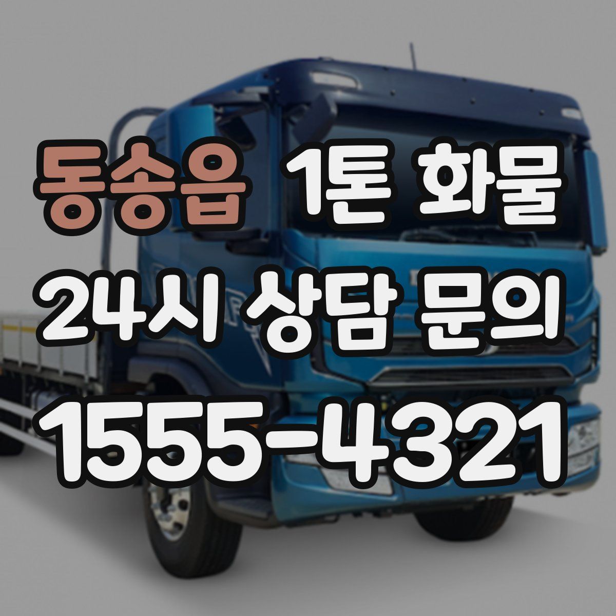 동송읍 1톤 화물