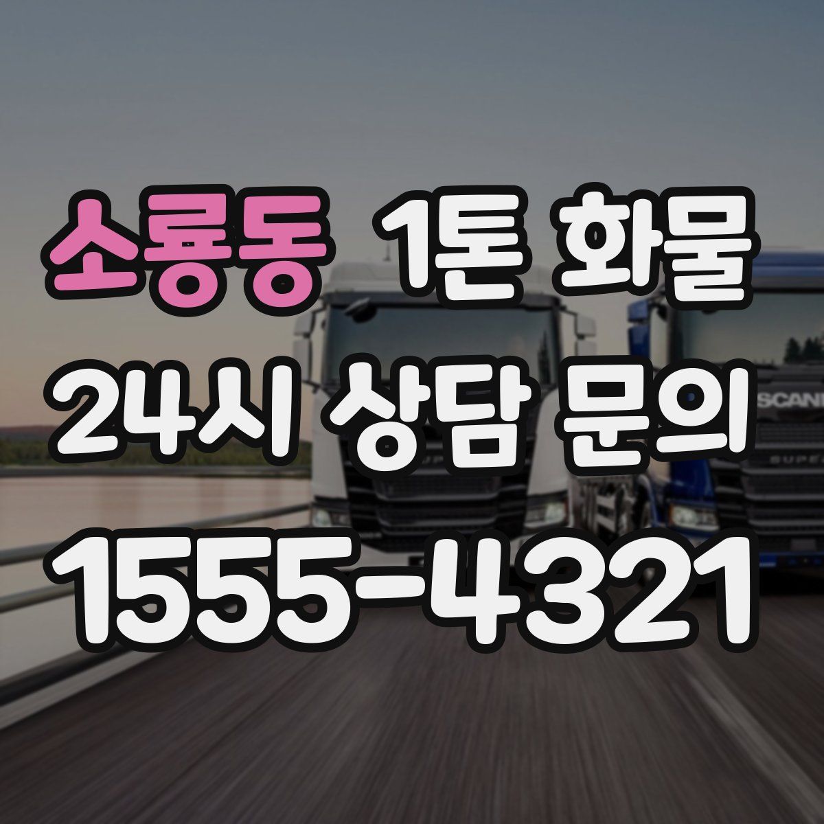 소룡동 1톤 화물