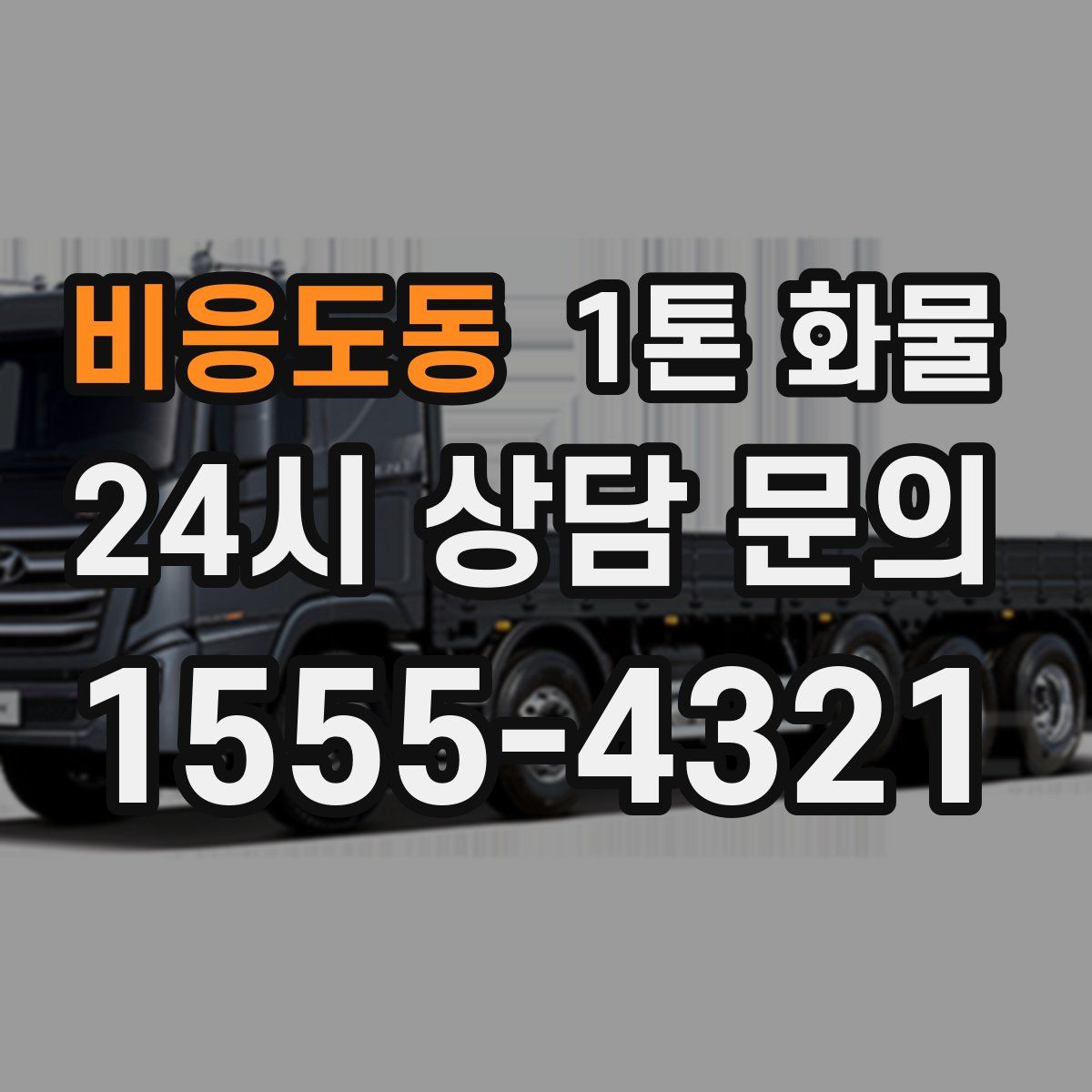 비응도동 1톤 화물