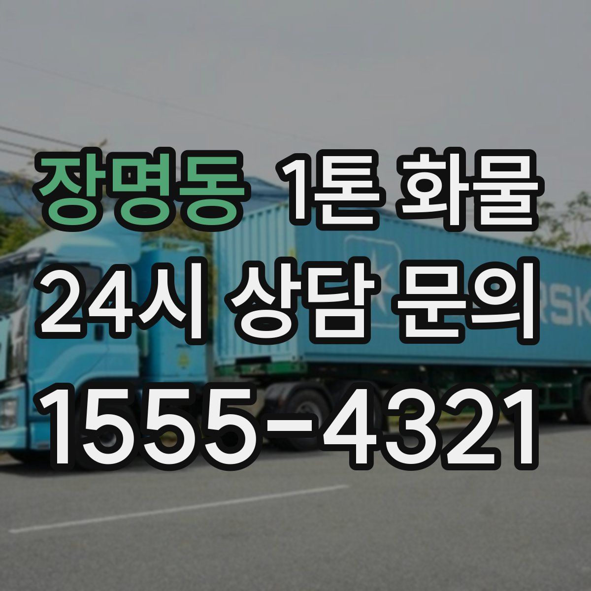 장명동 1톤 화물
