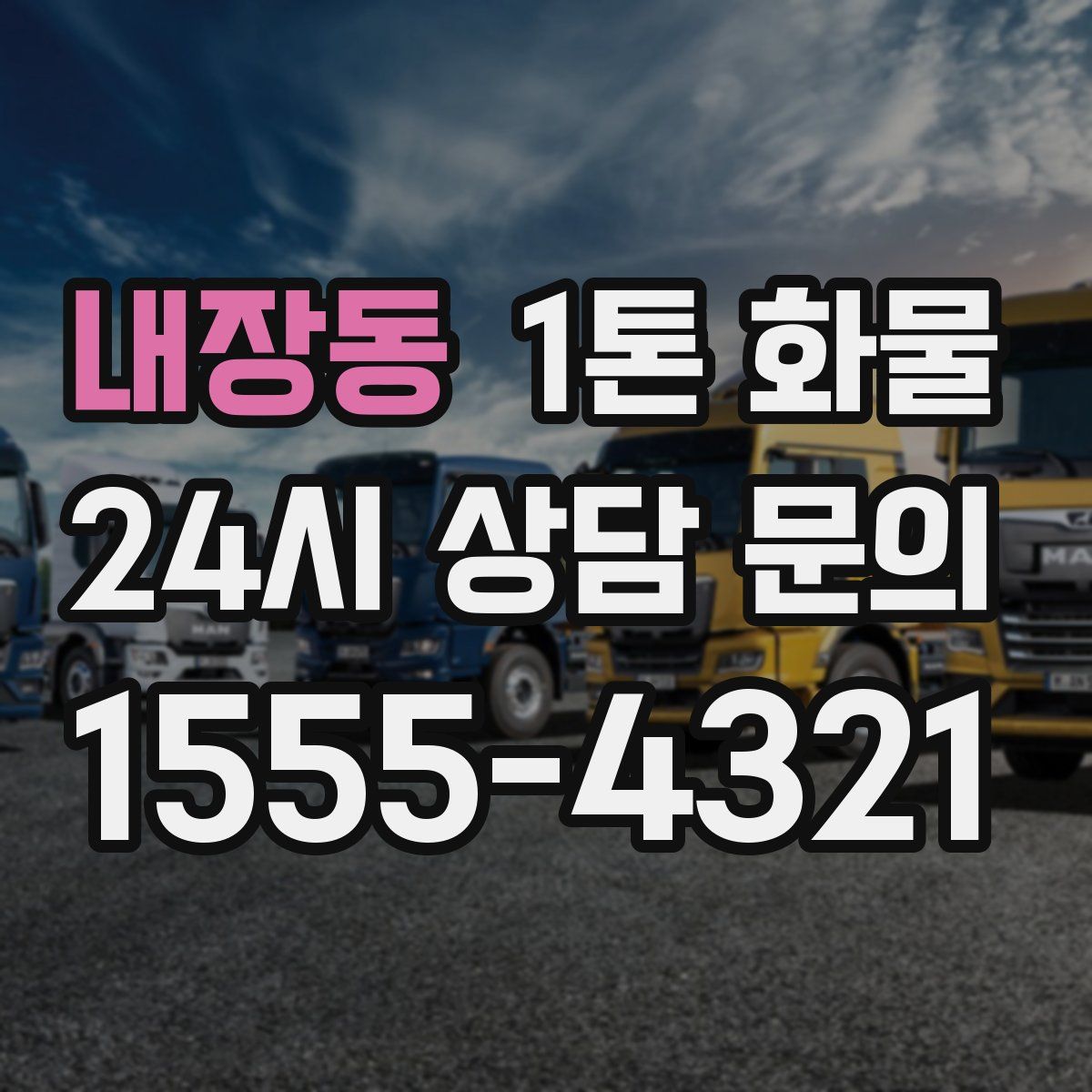 내장동 1톤 화물