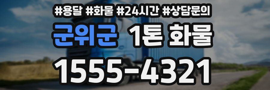 군위군 1톤 화물