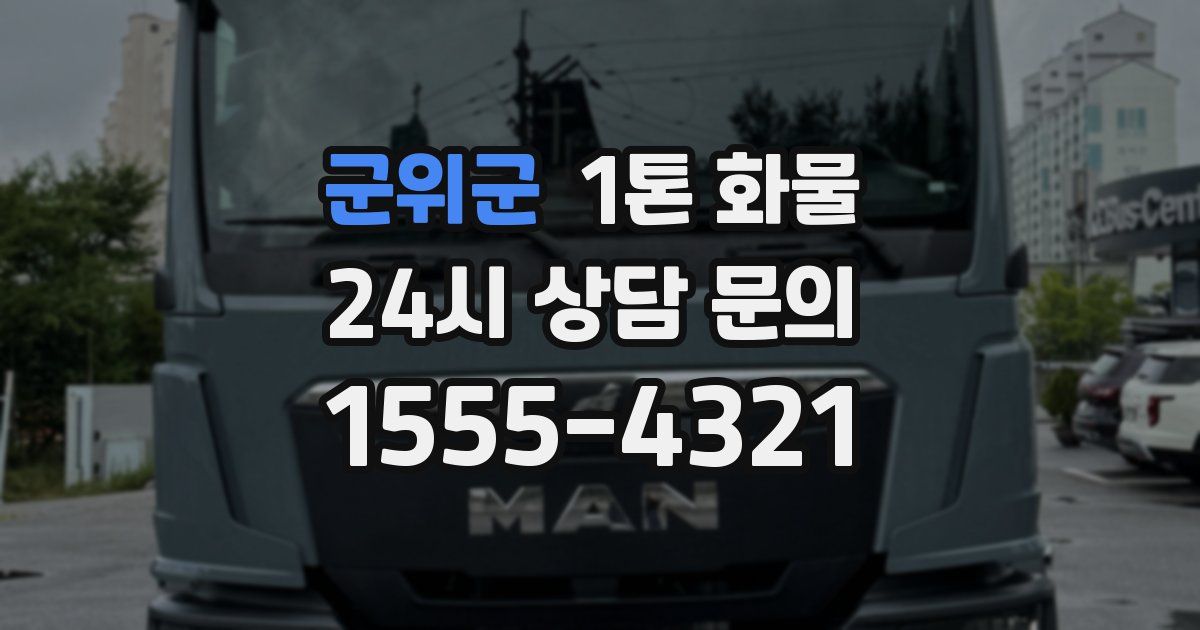 군위군 1톤 화물