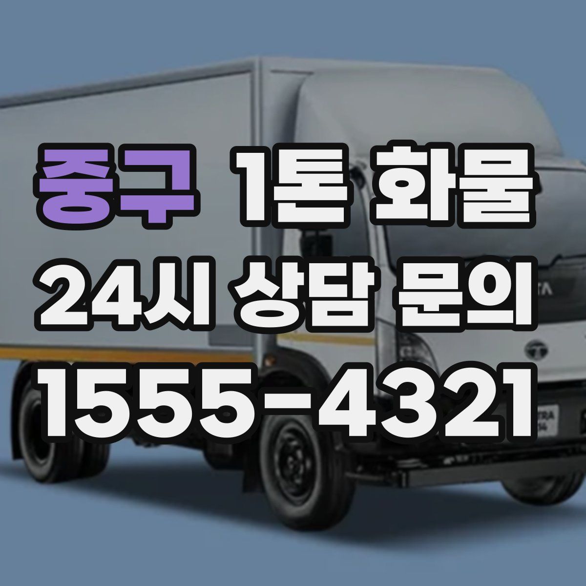 중구 1톤 화물