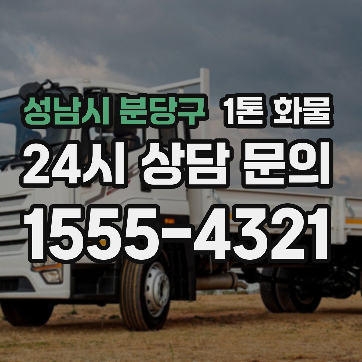 성남시 분당구 1톤 화물
