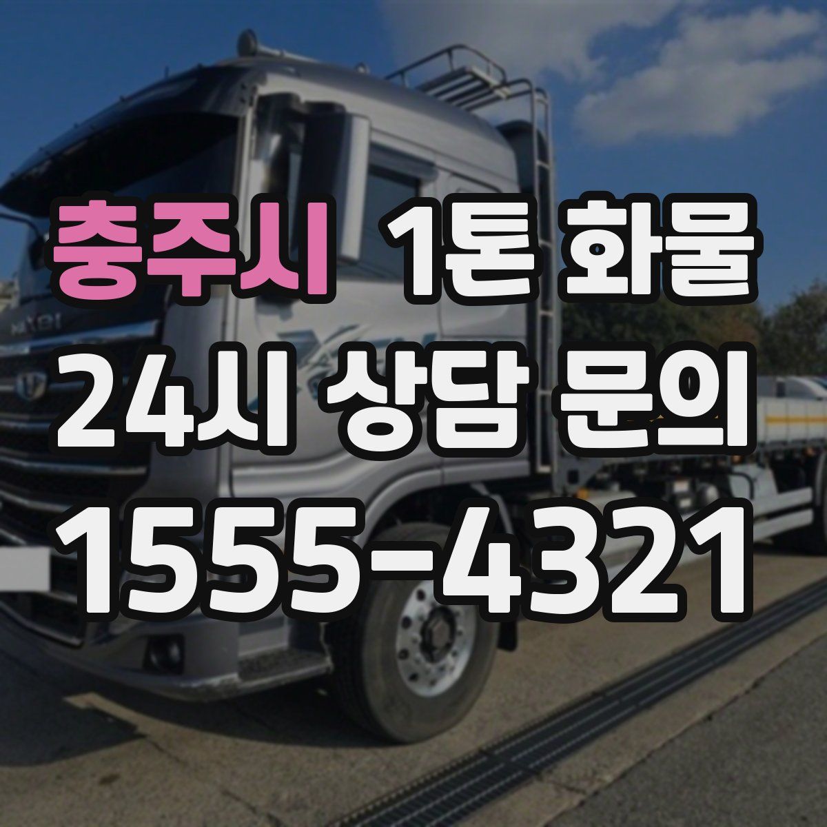 충주시 1톤 화물