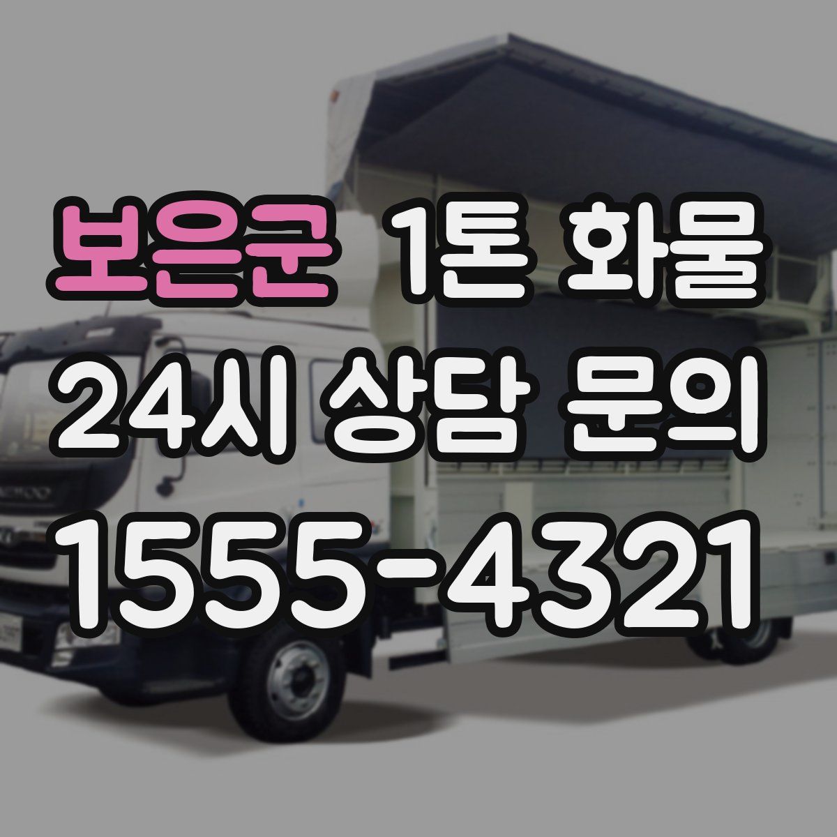 보은군 1톤 화물