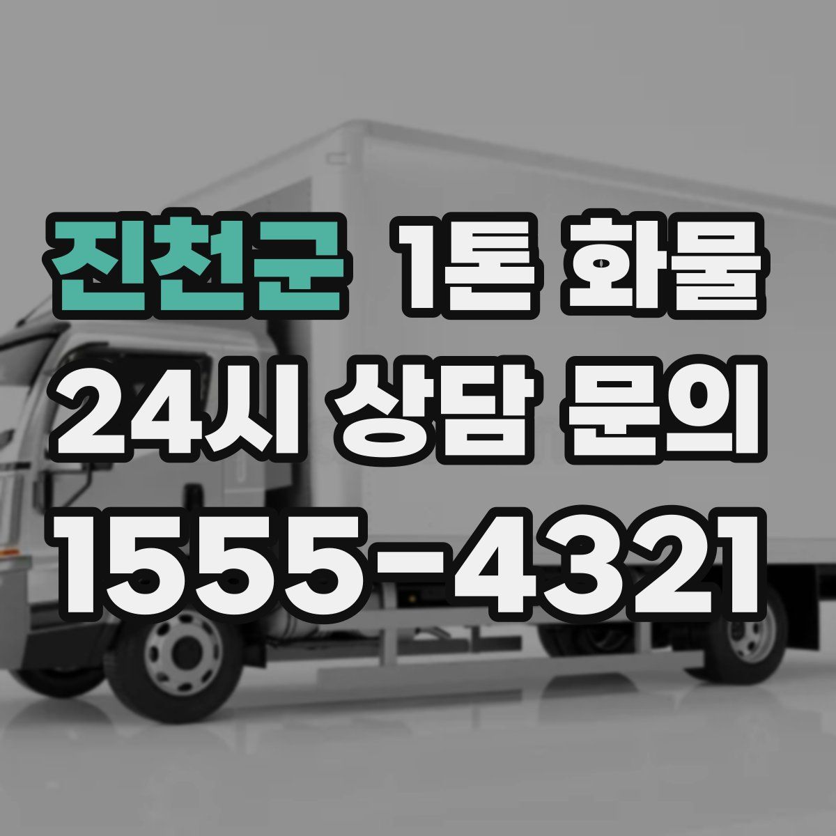 진천군 1톤 화물