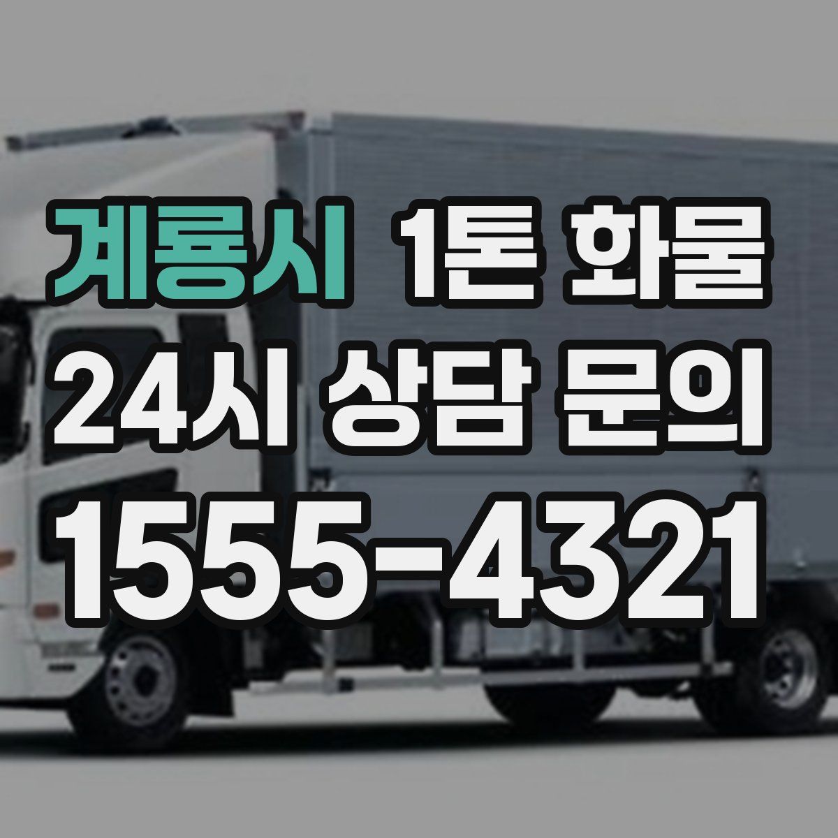계룡시 1톤 화물