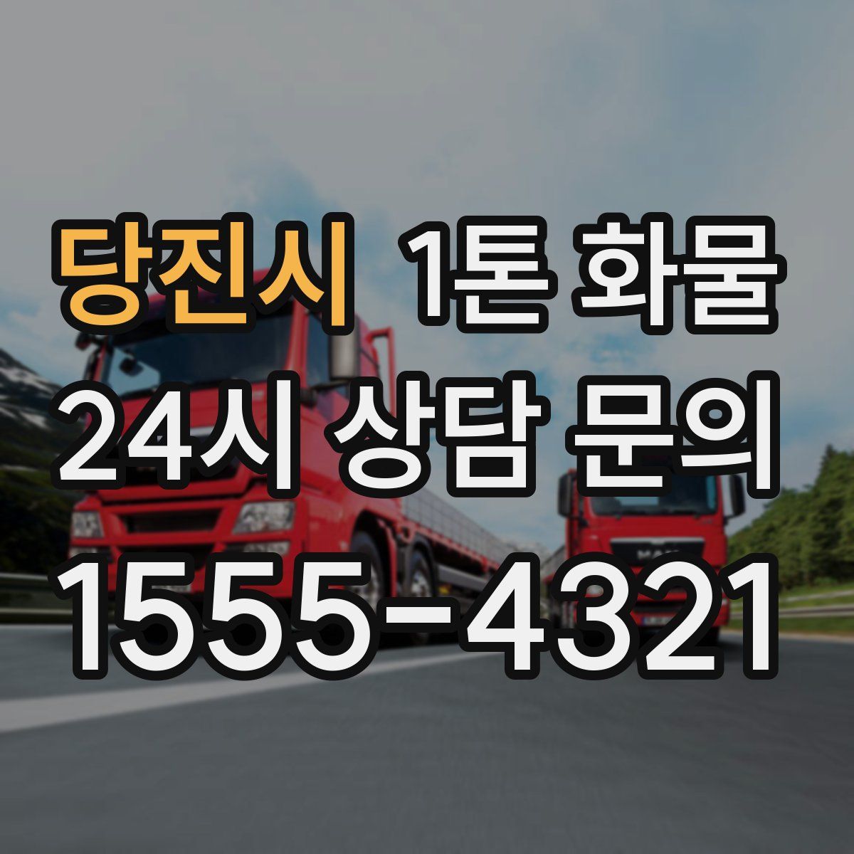 당진시 1톤 화물