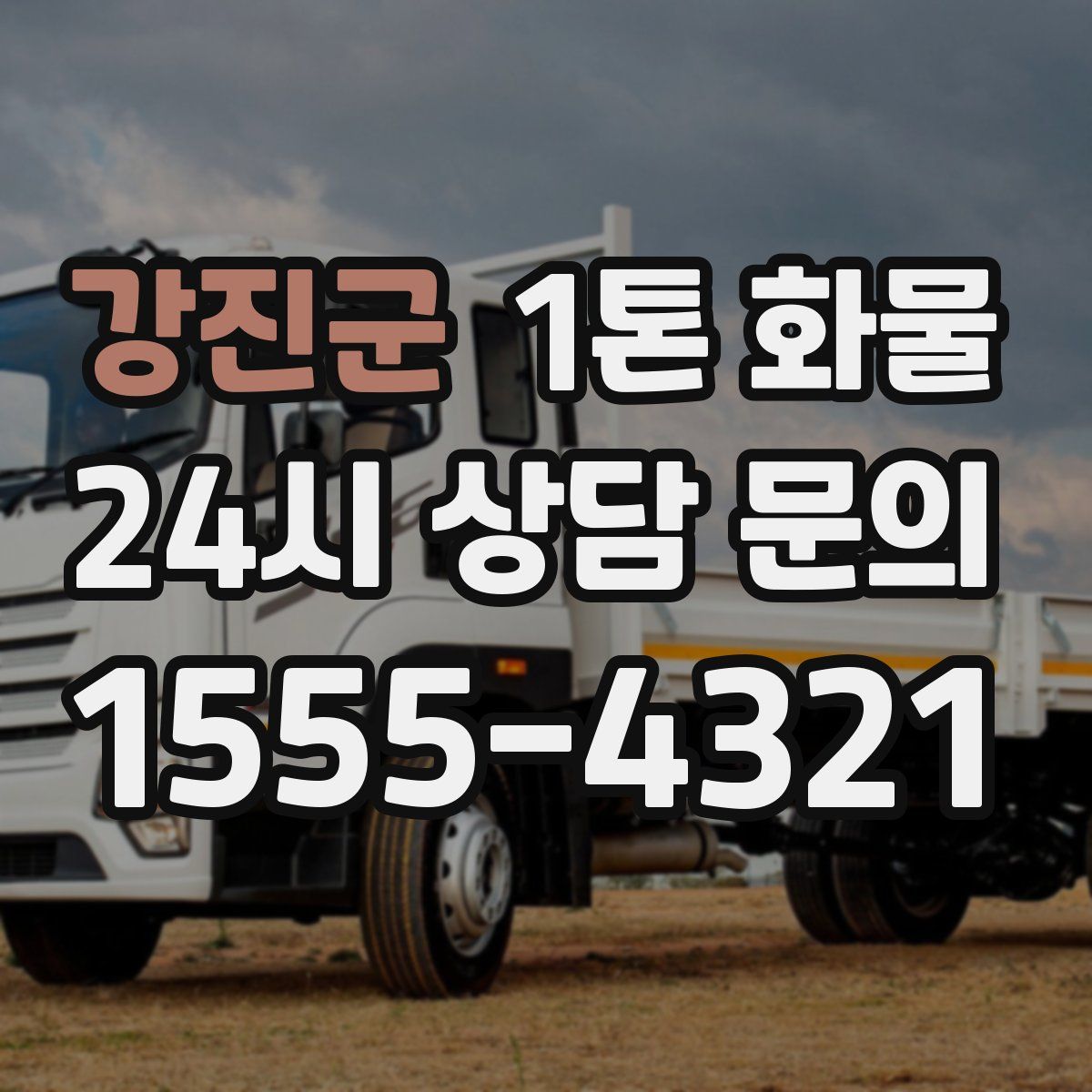 강진군 1톤 화물