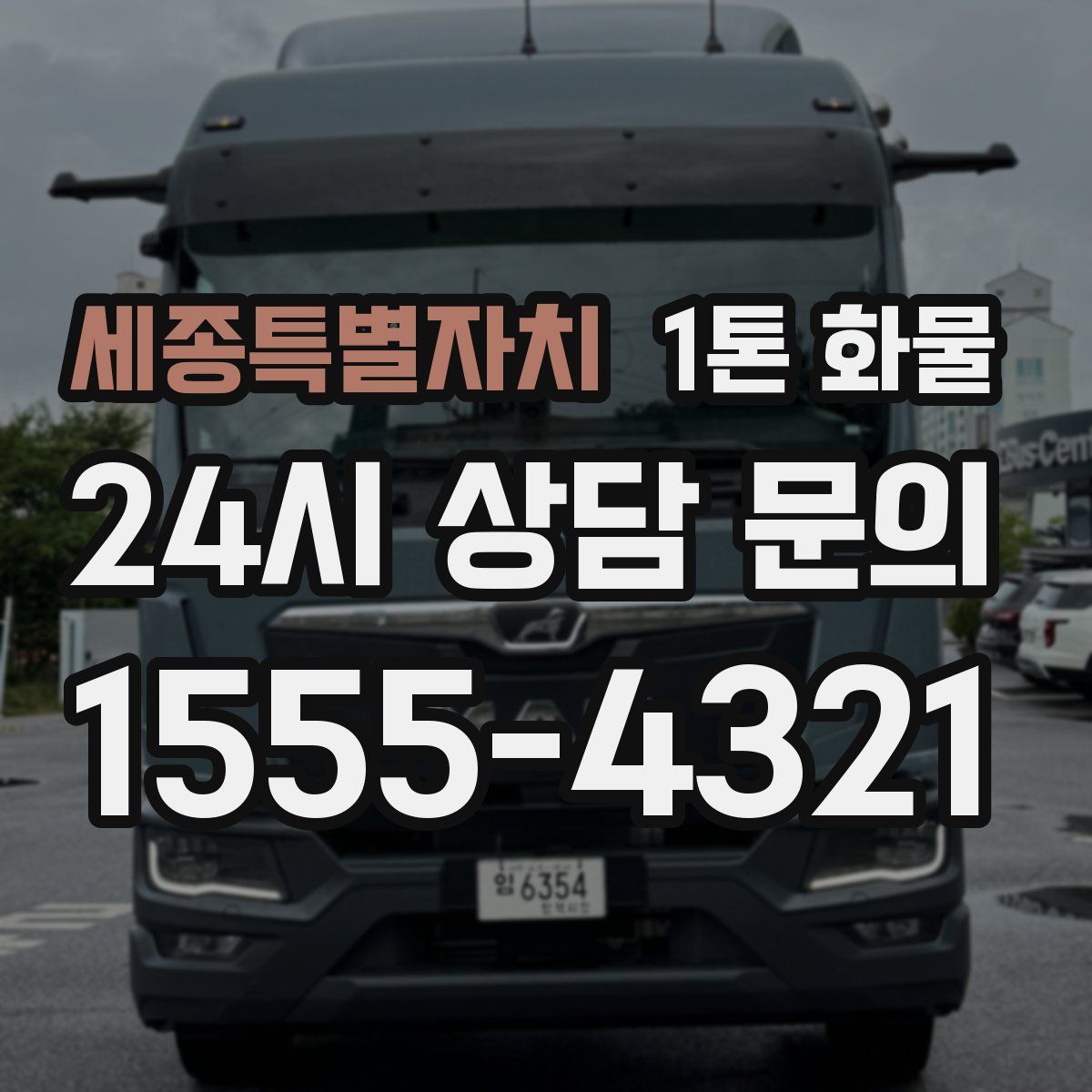 세종특별자치 1톤 화물