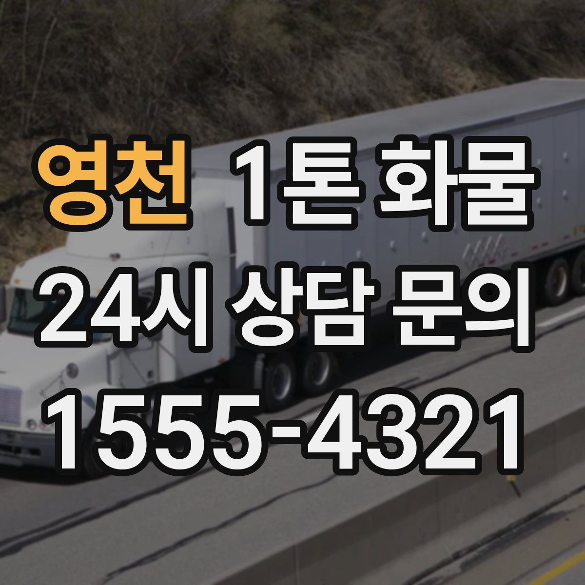 영천 1톤 화물