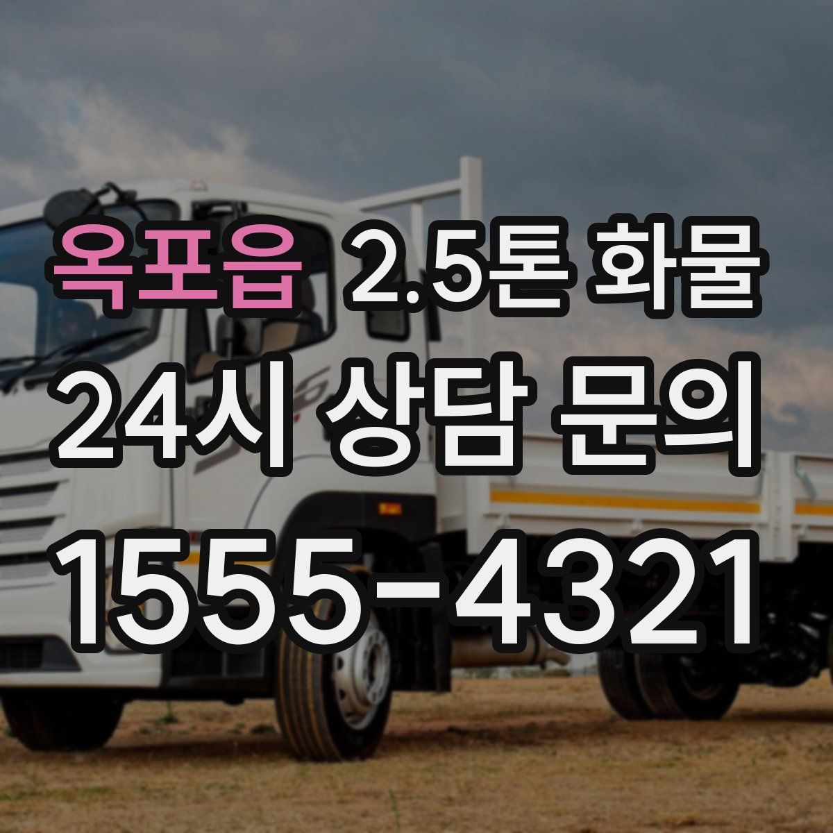 옥포읍 2.5톤 화물