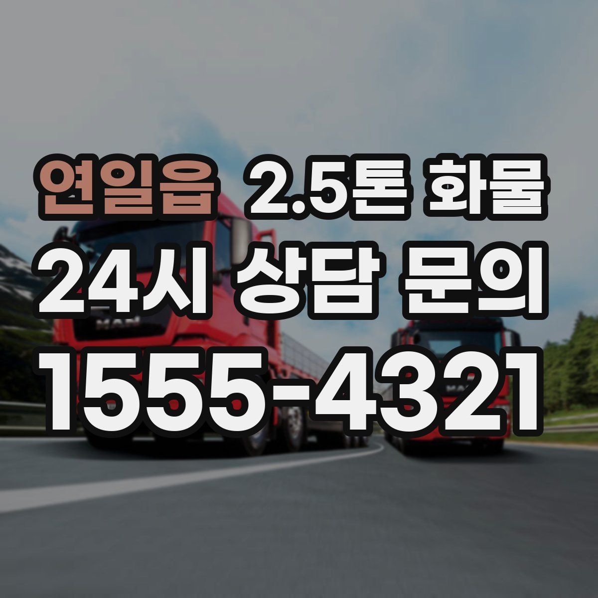 연일읍 2.5톤 화물