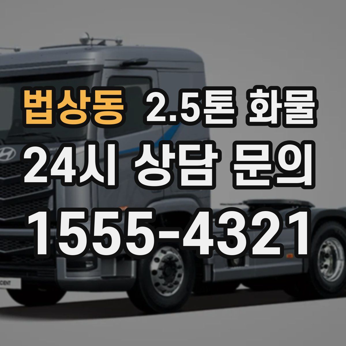 법상동 2.5톤 화물