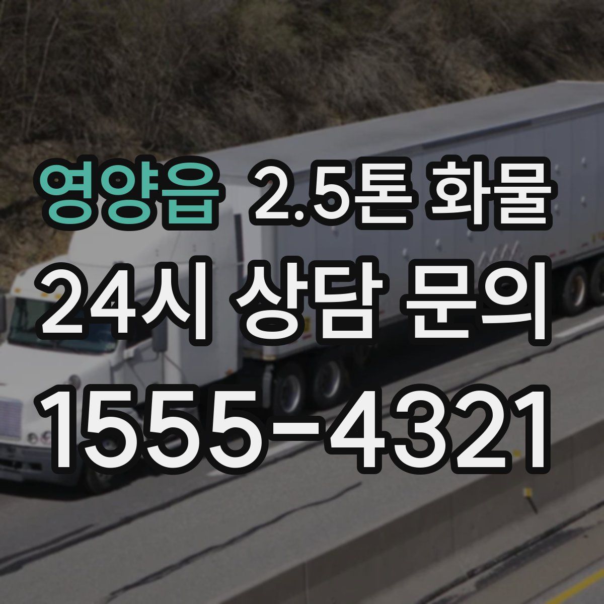 영양읍 2.5톤 화물