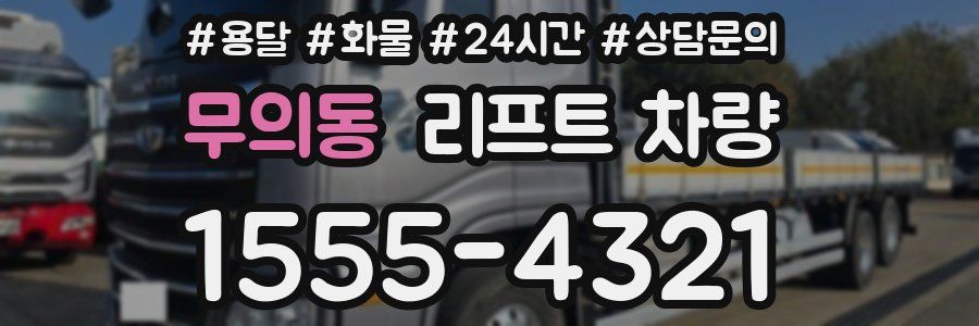 무의동 리프트 차량