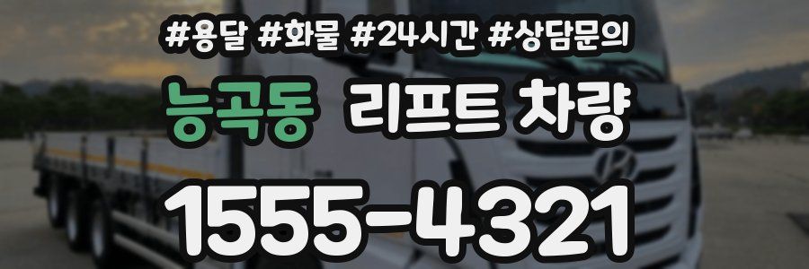 능곡동 리프트 차량