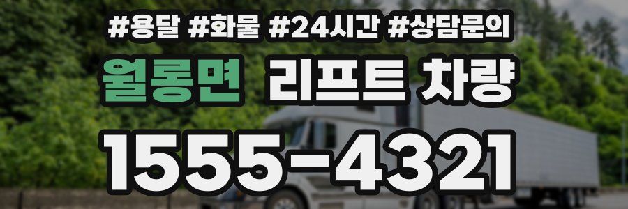 월롱면 리프트 차량