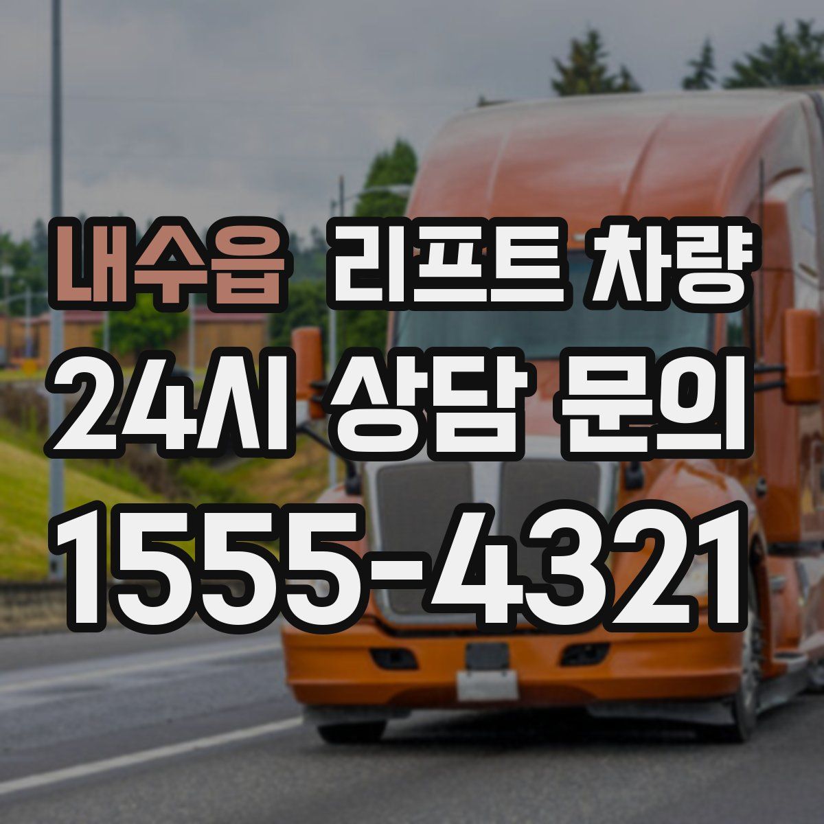내수읍 리프트 차량
