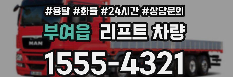 부여읍 리프트 차량