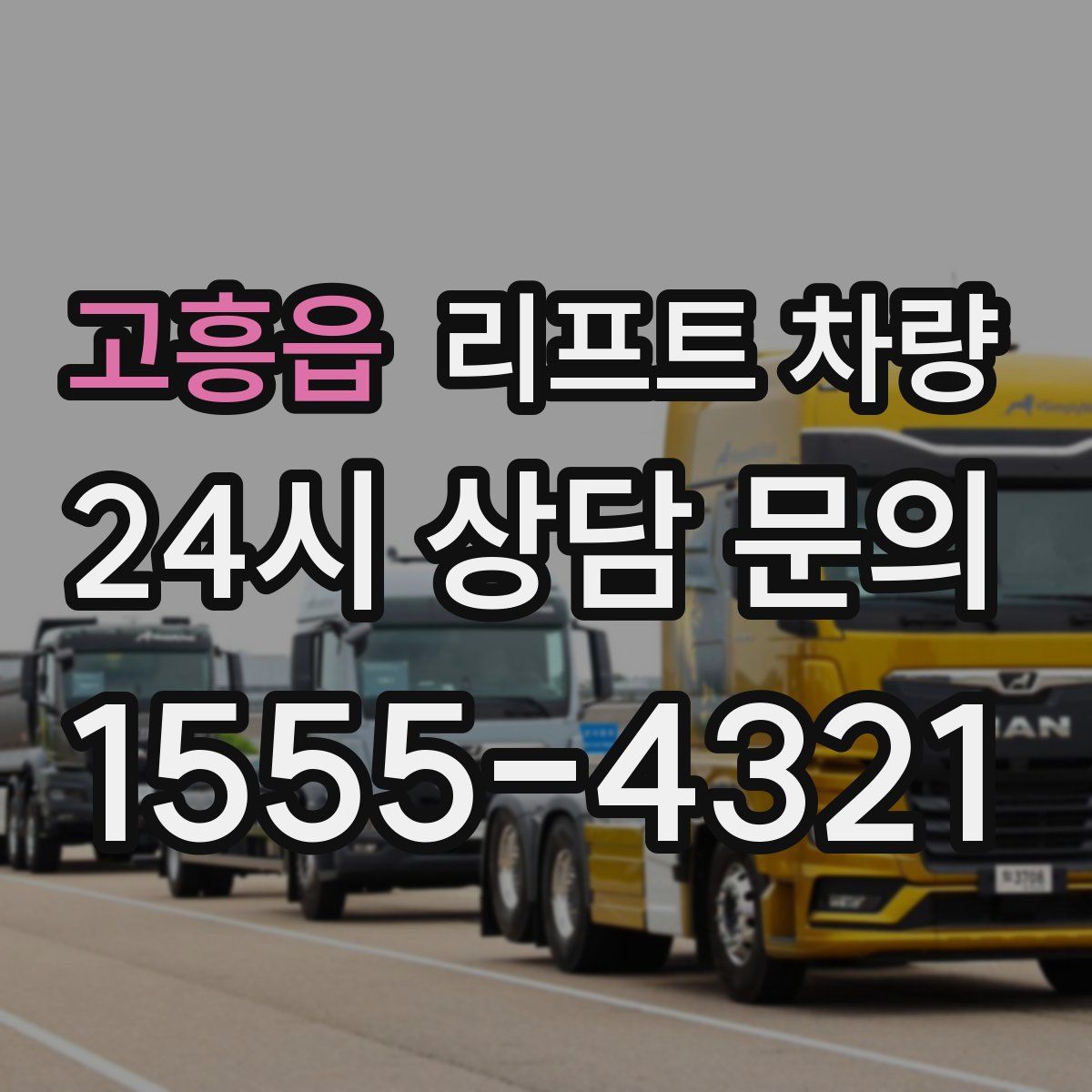 고흥읍 리프트 차량