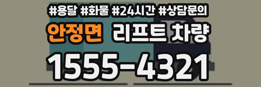 안정면 리프트 차량